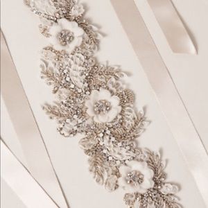 BHLDN Crystal floral belt - brand new